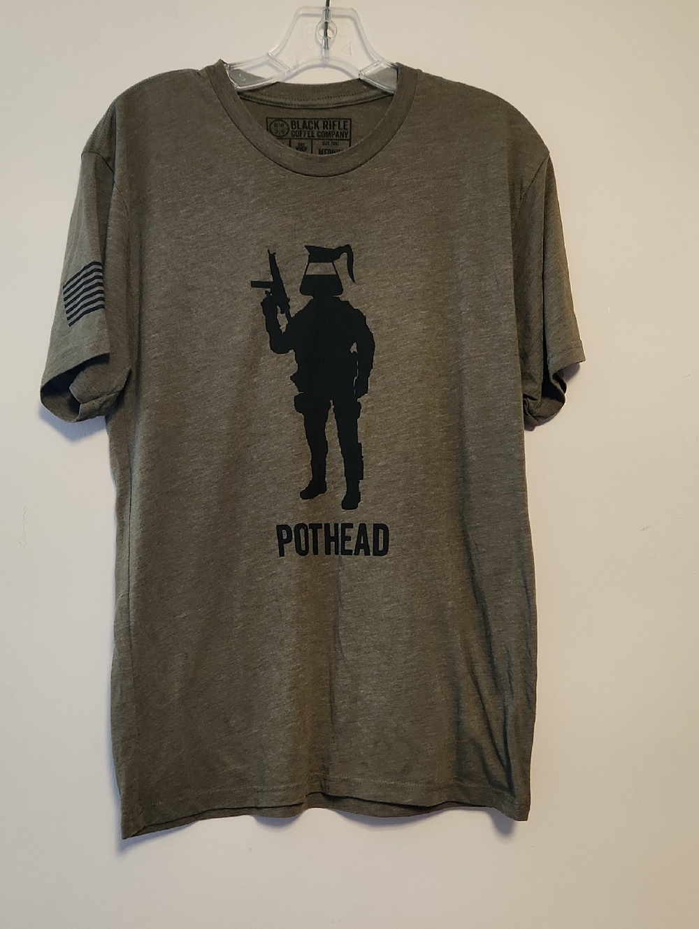 Black Rifle Coffee Company Medium T-Shirt - Olive Green